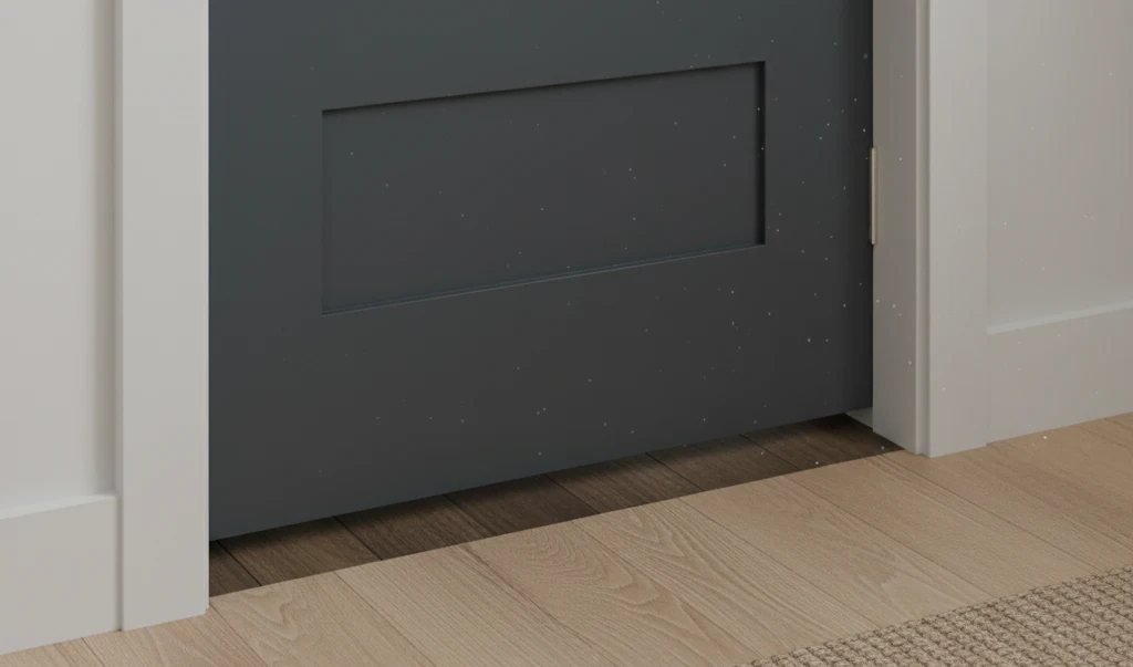 Отверстие под дверью