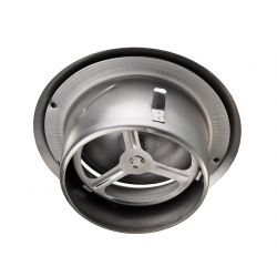 Анемостат из нержавейки (вид сзади)