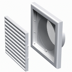 Грати з двох частин для зручності очищення