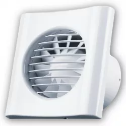 Вентилятор витяжний з вимикачем Домовент 125 Тиша В Л на підшипниках