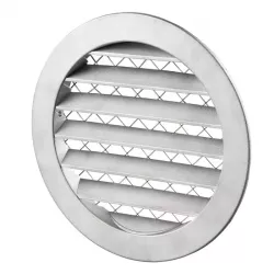 Кругла решітка для вентиляції алюмінієва Вентс МВМА 160 бВн Ал