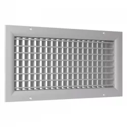Решетка для вентиляции Вентс ДР 600х250 двухрядная