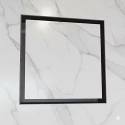 Приклад монтажу урівень зі стіною