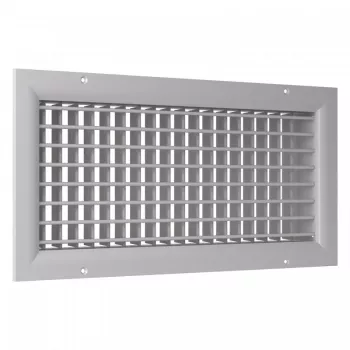 Решетка для вентиляции Вентс ДР 600х250 двухрядная
