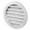 Круглая решетка для вентиляции алюминиевая Вентс МВМА 160 бВн Ал