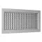 Решетка для вентиляции Вентс ДР 600х250 двухрядная